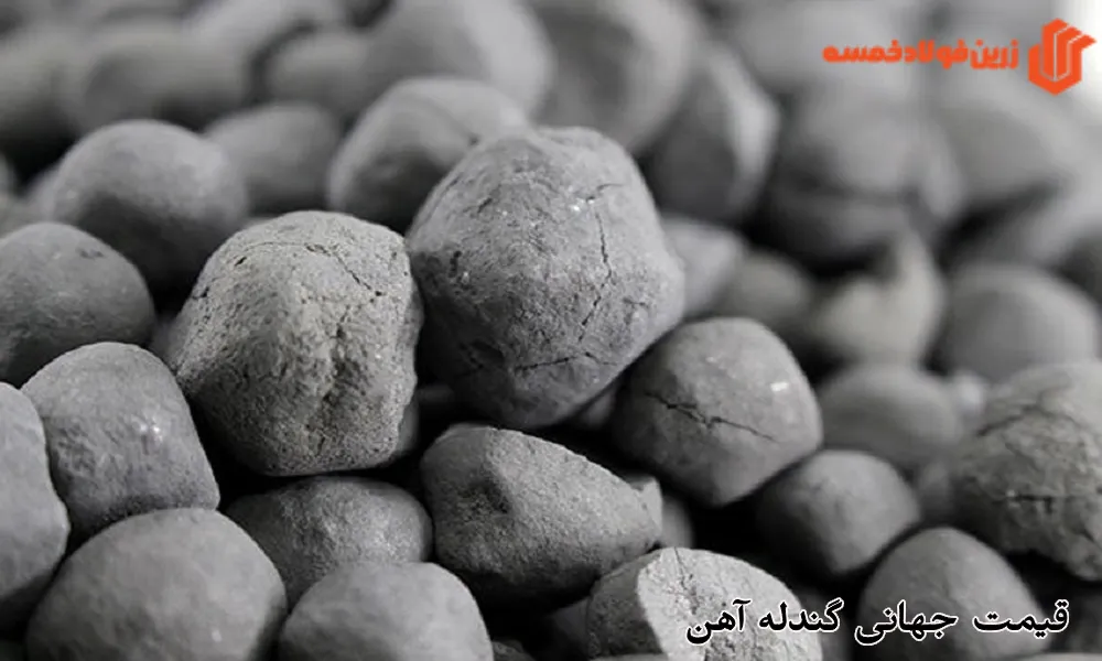 قیمت جهانی گندله آهن