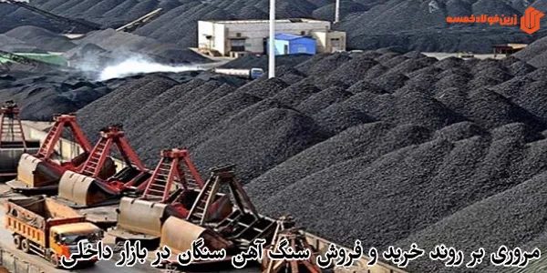 مروری بر روند خرید و فروش سنگ آهن سنگان در بازار داخلی