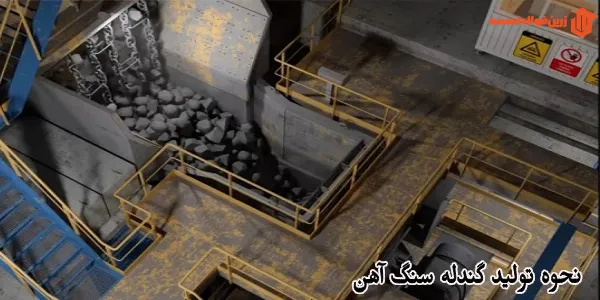نحوه تولید گندله سنگ آهن