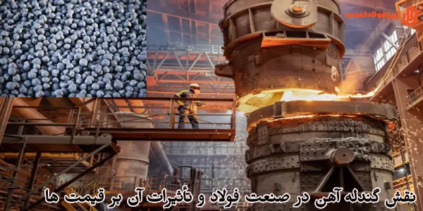 نقش گندله آهن در صنعت فولاد و تأثیرات آن بر قیمت ها